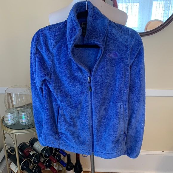 The North Face Jackets & Blazers - The North Face Women’s Small Blue Zippered Fleece in EUC